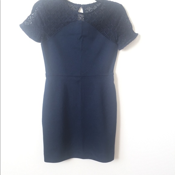 NWT Banana Republic Navy Dress 00P - Picture 6 of 7
